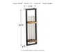 Colburn - Natural / Black - Wall Sconce Sacramento Furniture Store Furniture store in Sacramento