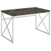 Grimma - Writing Desk - Rustic Gray Herringbone Sacramento Furniture Store Furniture store in Sacramento