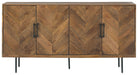 Prattville - Brown - Accent Cabinet Sacramento Furniture Store Furniture store in Sacramento