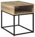 Gerdanet - Natural - Rectangular End Table Sacramento Furniture Store Furniture store in Sacramento