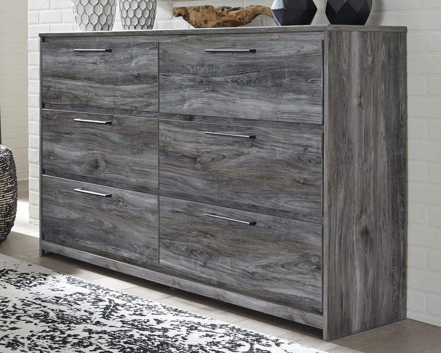 Baystorm - Gray - Six Smooth Drawer Dresser Sacramento Furniture Store Furniture store in Sacramento