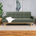 Kourtney - Upholstered Track Arms Covertible Sofa Bed Sacramento Furniture Store Furniture store in Sacramento