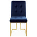 Cisco - Tufted Back Side Chairs (Set of 2) - Ink Blue Sacramento Furniture Store Furniture store in Sacramento
