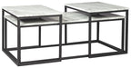 Donnesta - Gray / Black - Occasional Table Set (Set of 3) Sacramento Furniture Store Furniture store in Sacramento