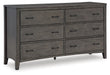 Montillan - Grayish Brown - Dresser Sacramento Furniture Store Furniture store in Sacramento