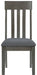 Hallanden - Black / Gray - Dining Uph Side Chair (Set of 2) Sacramento Furniture Store Furniture store in Sacramento