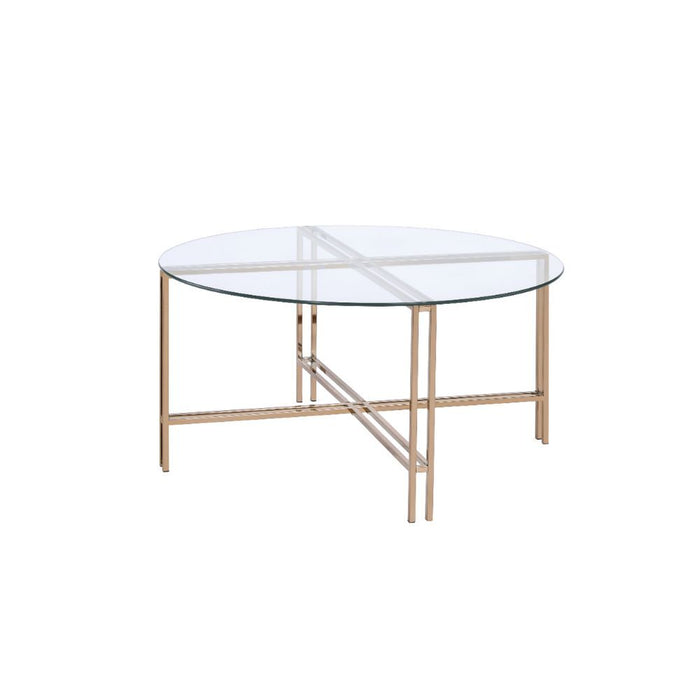 Veises - Coffee Table - Champagne Sacramento Furniture Store Furniture store in Sacramento