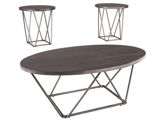 Neimhurst - Dark Brown - Occasional Table Set (Set of 3) Sacramento Furniture Store Furniture store in Sacramento