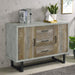 Abelardo - 3-Drawer Accent Cabinet - Weathered Oak And Cement Sacramento Furniture Store Furniture store in Sacramento