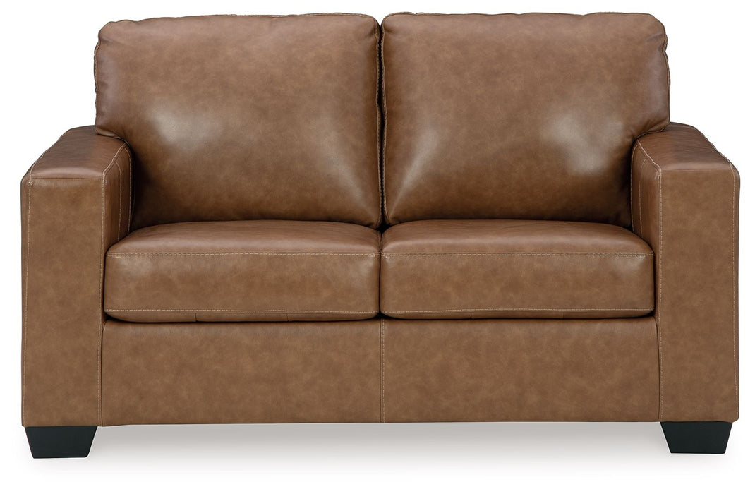 Bolsena - Caramel - Loveseat Sacramento Furniture Store Furniture store in Sacramento