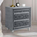 Antonella - 3-Drawer Upholstered Nightstand Sacramento Furniture Store Furniture store in Sacramento