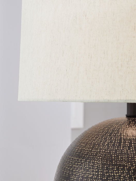 Hambell - Black / Gold Finish - Metal Table Lamp Sacramento Furniture Store Furniture store in Sacramento