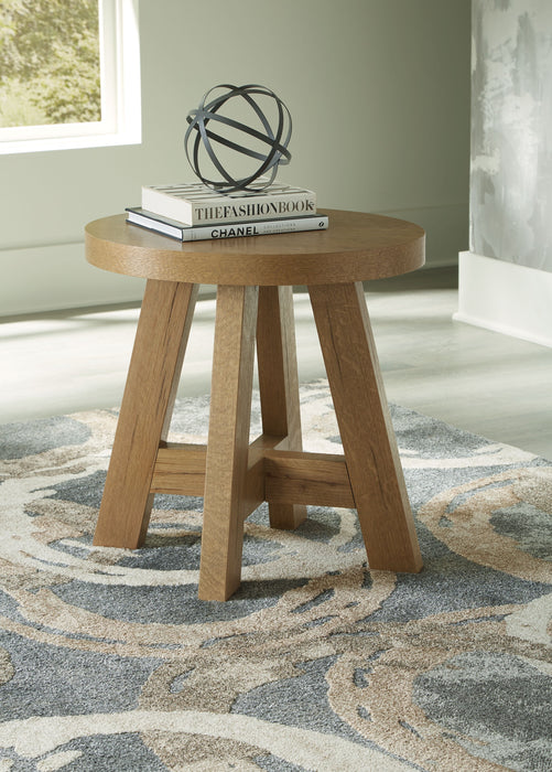 Brinstead - Light Brown - Oval End Table Sacramento Furniture Store Furniture store in Sacramento