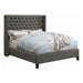 Bancroft - Demi-wing Upholstered Bed Sacramento Furniture Store Furniture store in Sacramento