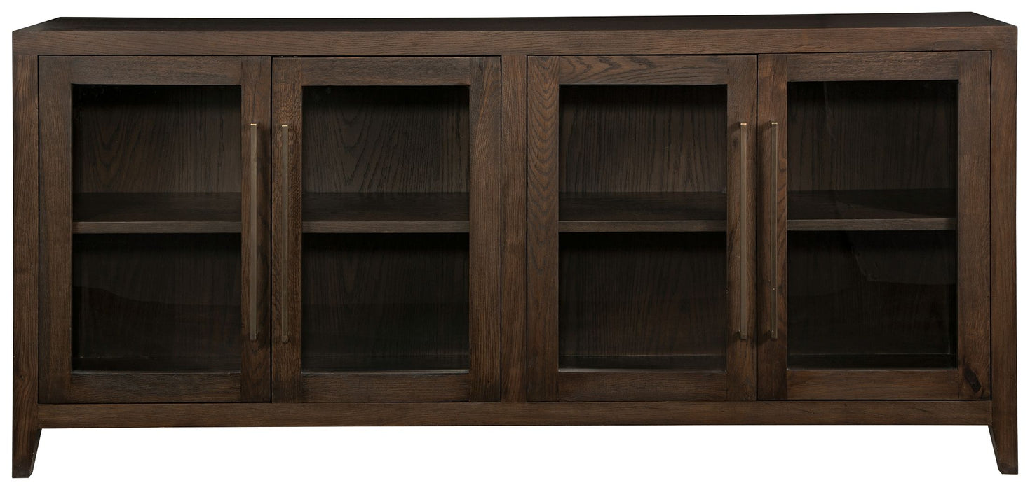 Balintmore - Dark Brown - Accent Cabinet - Horizontal Sacramento Furniture Store Furniture store in Sacramento
