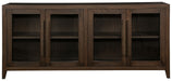 Balintmore - Dark Brown - Accent Cabinet - Horizontal Sacramento Furniture Store Furniture store in Sacramento