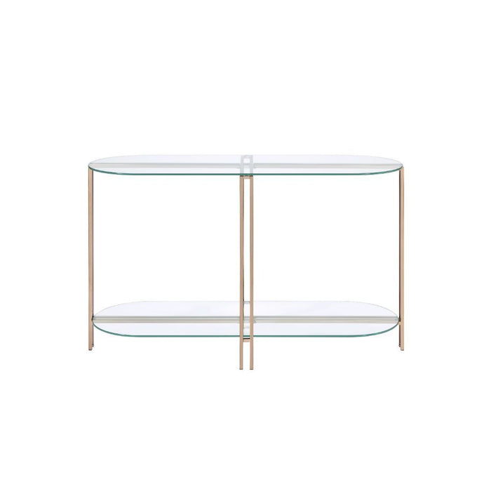 Veises - Accent Table - Champagne Sacramento Furniture Store Furniture store in Sacramento