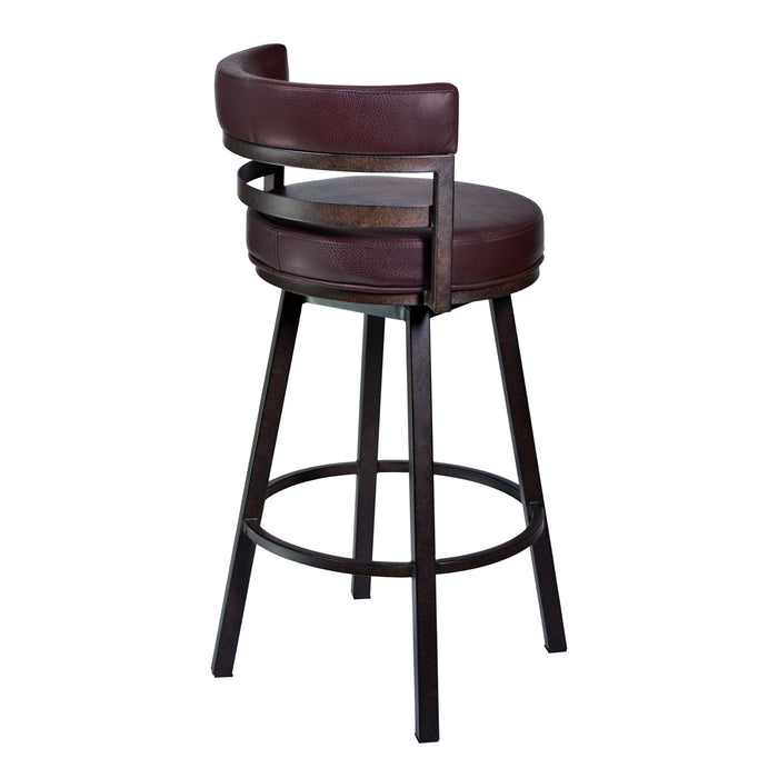 Madrid - Swivel Bar Stool - Auburn Bay