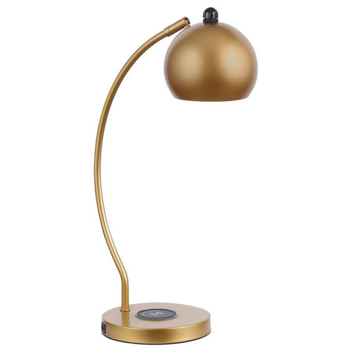Andreas - Dome Shade Table Lamp - Gold Sacramento Furniture Store Furniture store in Sacramento
