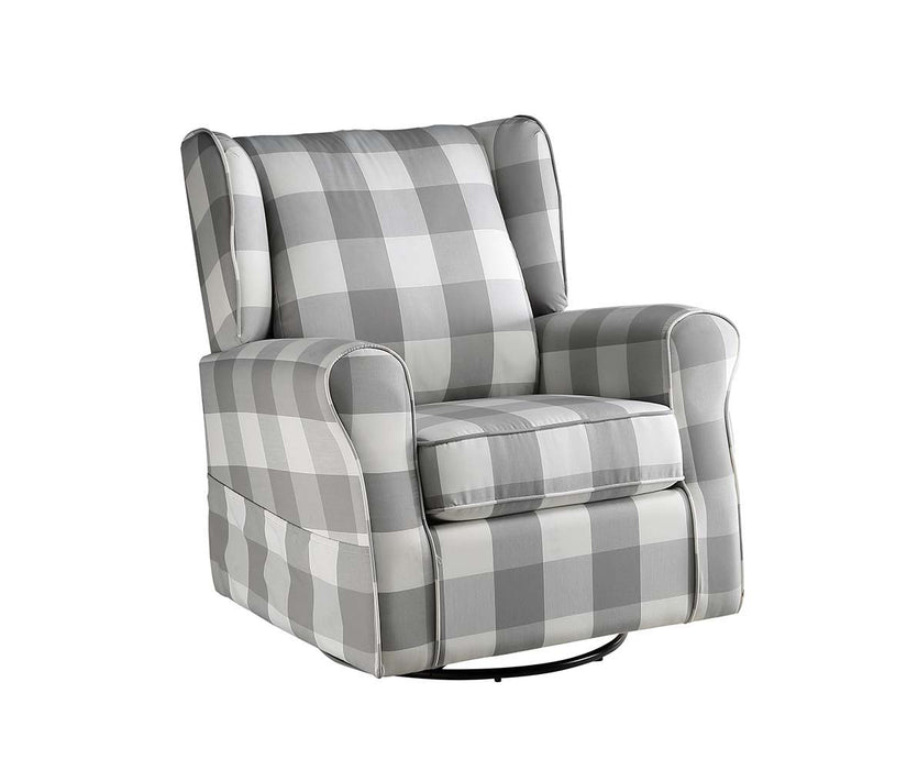 Patli - Swivel Chair - Gray Fabric Sacramento Furniture Store Furniture store in Sacramento