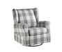 Patli - Swivel Chair - Gray Fabric Sacramento Furniture Store Furniture store in Sacramento