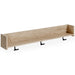 Oliah - Natural - Wall Mounted Coat Rack W/shelf Sacramento Furniture Store Furniture store in Sacramento