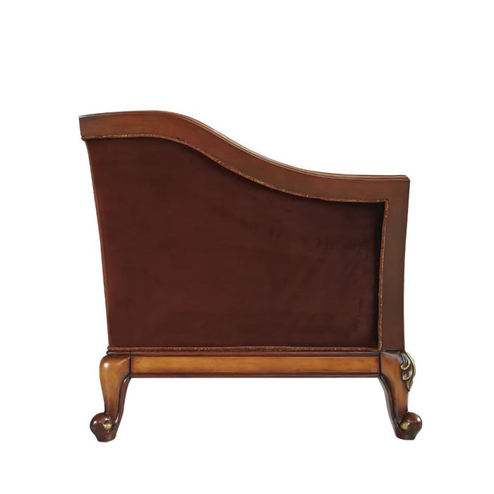 Beredei - Loveseat - Fabric & Antique Oak