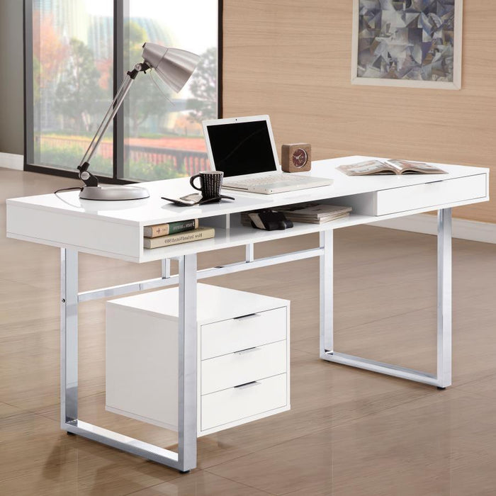 Whitman - 4-Drawer Computer Desk