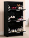 Vivian - 3-Drawer Shoe Cabinet - Black Sacramento Furniture Store Furniture store in Sacramento
