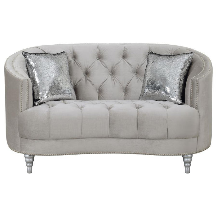 Avonlea - Upholstered Sloped Arm Loveseat Sacramento Furniture Store Furniture store in Sacramento