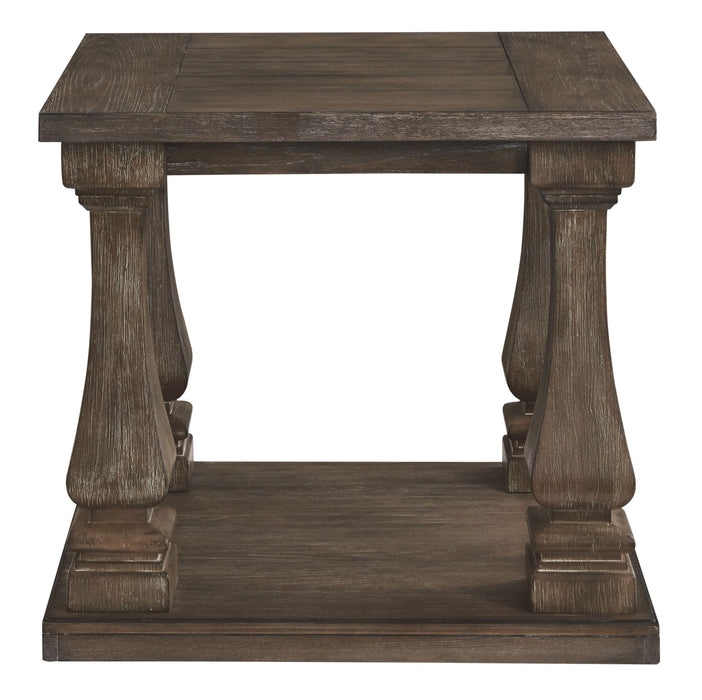 Johnelle - Gray - Rectangular End Table Sacramento Furniture Store Furniture store in Sacramento