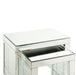 Nysa - Accent Table - Mirrored & Faux Crystals Inlay - 16" Sacramento Furniture Store Furniture store in Sacramento