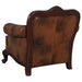 Victoria - Rolled Arm Chair - Tri-Tone And Brown Sacramento Furniture Store Furniture store in Sacramento