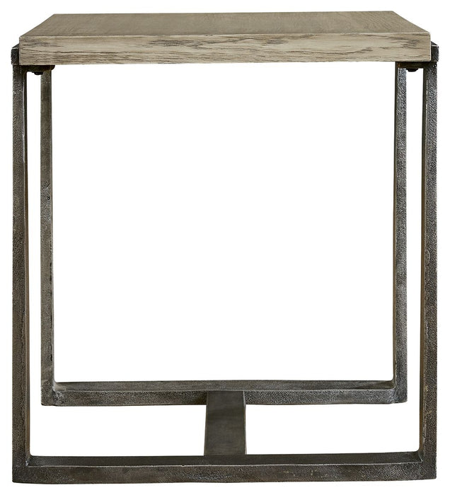 Dalenville - Gray - Rectangular End Table Sacramento Furniture Store Furniture store in Sacramento