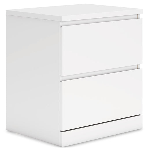 Onita - White - Two Drawer Night Stand Sacramento Furniture Store Furniture store in Sacramento