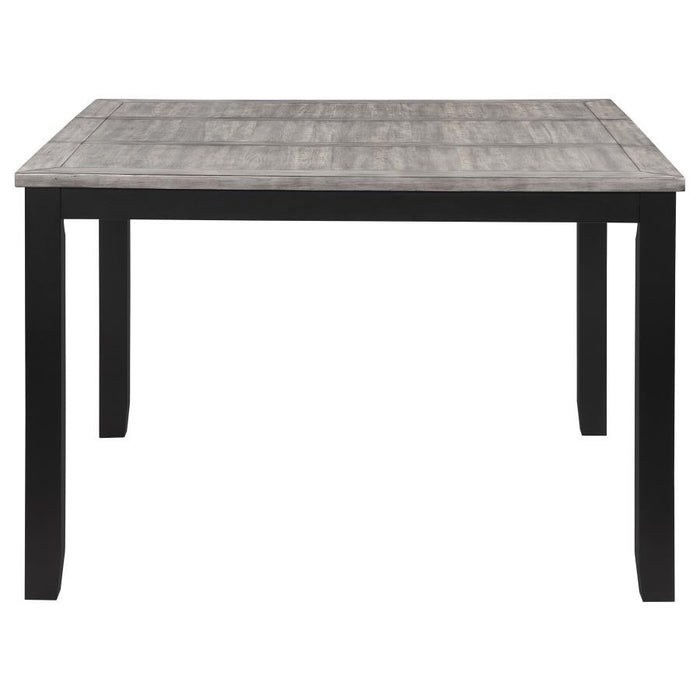 Elodie - Counter Height Dining Table With Extension Leaf - Gray And Black Sacramento Furniture Store Furniture store in Sacramento