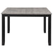 Elodie - Counter Height Dining Table With Extension Leaf - Gray And Black Sacramento Furniture Store Furniture store in Sacramento