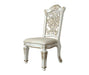 Vendom - Side Chair (Set of 2) - PU & Antique Pearl Finish - 48" Sacramento Furniture Store Furniture store in Sacramento