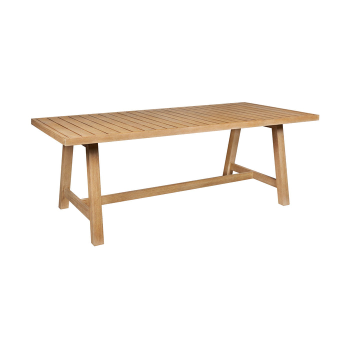 Cypress - Outdoor Patio Dining Table - Blonde Eucalyptus