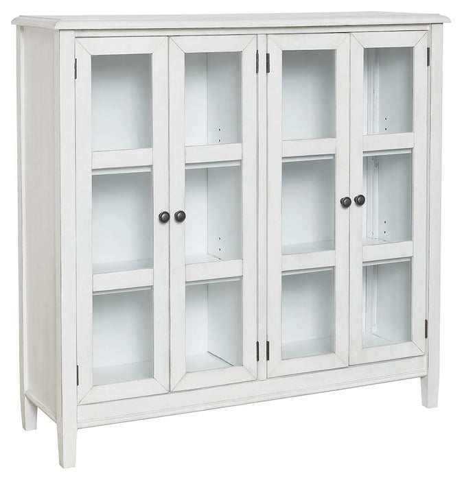 Kanwyn - Whitewash - Accent Cabinet Sacramento Furniture Store Furniture store in Sacramento