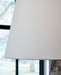 Bluacy - Antique Gray - Glass Table Lamp Sacramento Furniture Store Furniture store in Sacramento