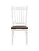 Kingman - Slat Back Dining Chairs (Set of 2) - Espresso And White Sacramento Furniture Store Furniture store in Sacramento