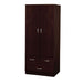 Yorktown - Wardrobe - Dark Brown - 32" Sacramento Furniture Store Furniture store in Sacramento