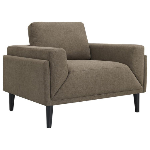 Rilynn - Upholstered Track Arms Chair Sacramento Furniture Store Furniture store in Sacramento