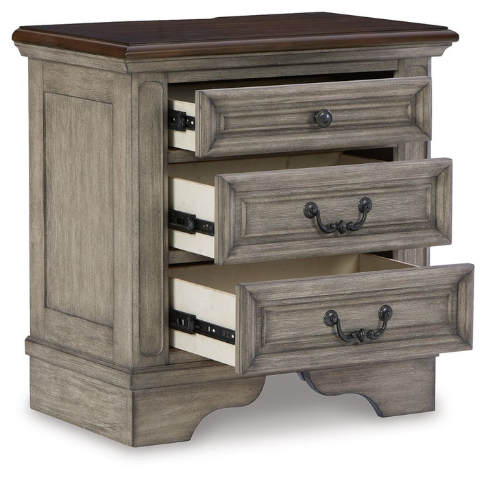 Lodenbay - Antique Gray - Three Drawer Night Stand Sacramento Furniture Store Furniture store in Sacramento