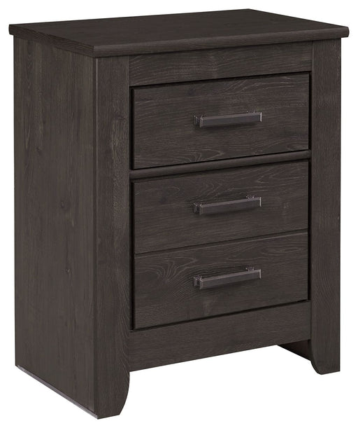 Brinxton - Charcoal - Two Drawer Night Stand Sacramento Furniture Store Furniture store in Sacramento