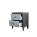 House - Beatrice Nightstand - Charcoal & Light Gray Finish Sacramento Furniture Store Furniture store in Sacramento