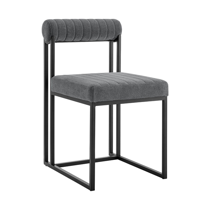 Anastasia - Dining Chair (Set of 2) - Black Legs