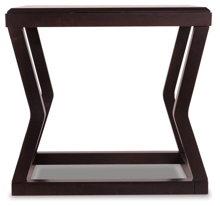 Kelton - Espresso - Rectangular End Table Sacramento Furniture Store Furniture store in Sacramento