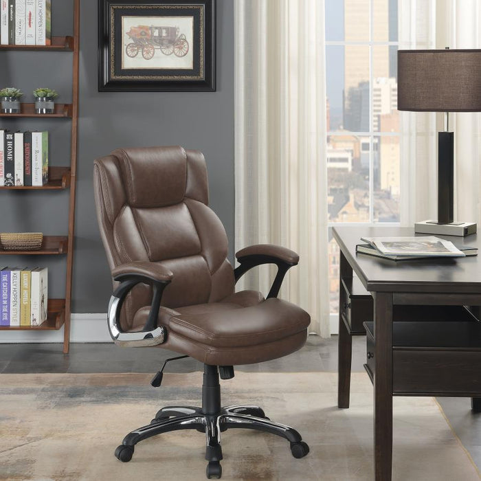 Nerris - Adjustable Height Office Chair with Padded Arm